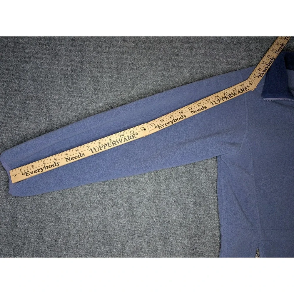 Vintage L.L. Bean Sherpa‎ Full Zip Women's Small Regular Purple 0 WN46 Pockets